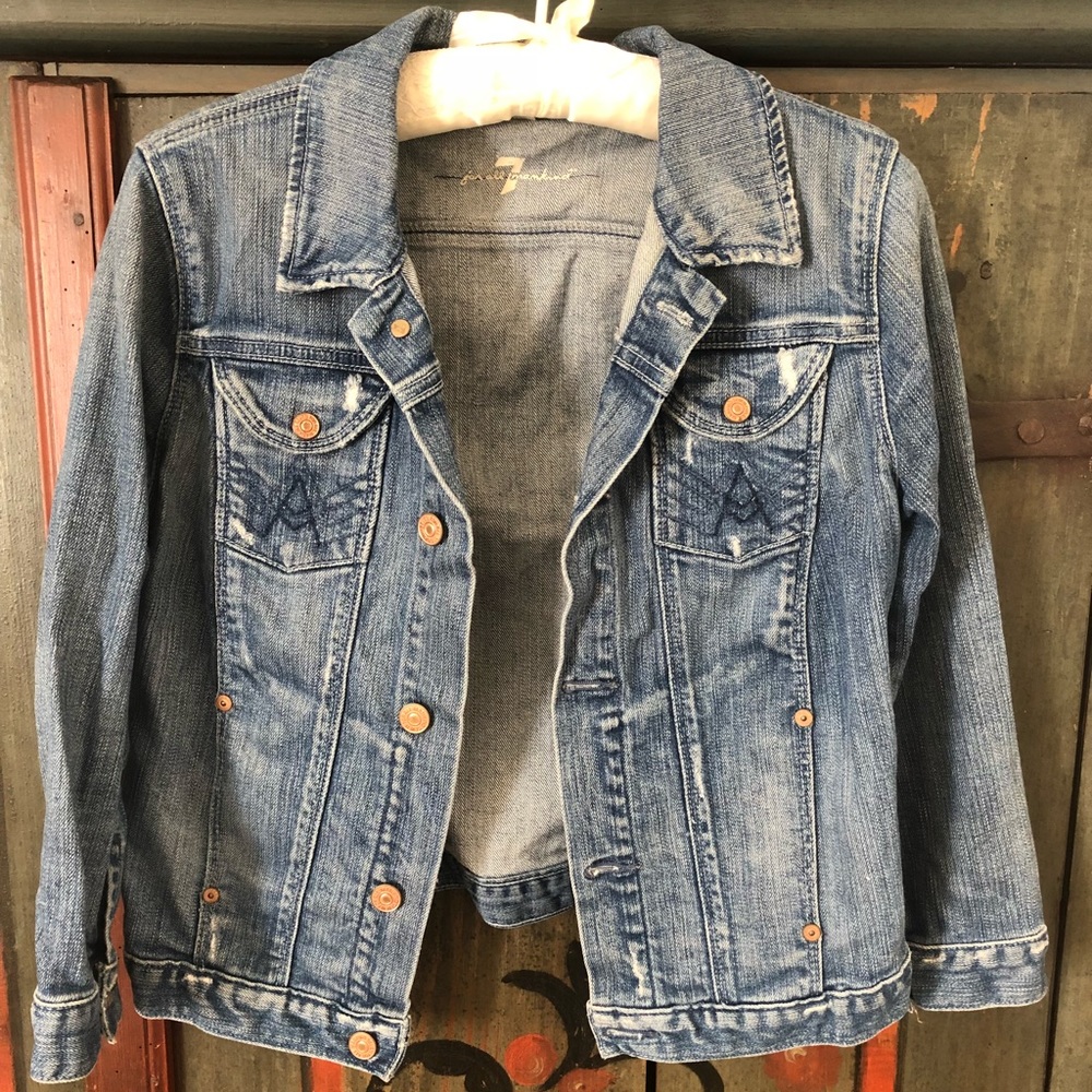 7 For All Mankind Denim Jacket